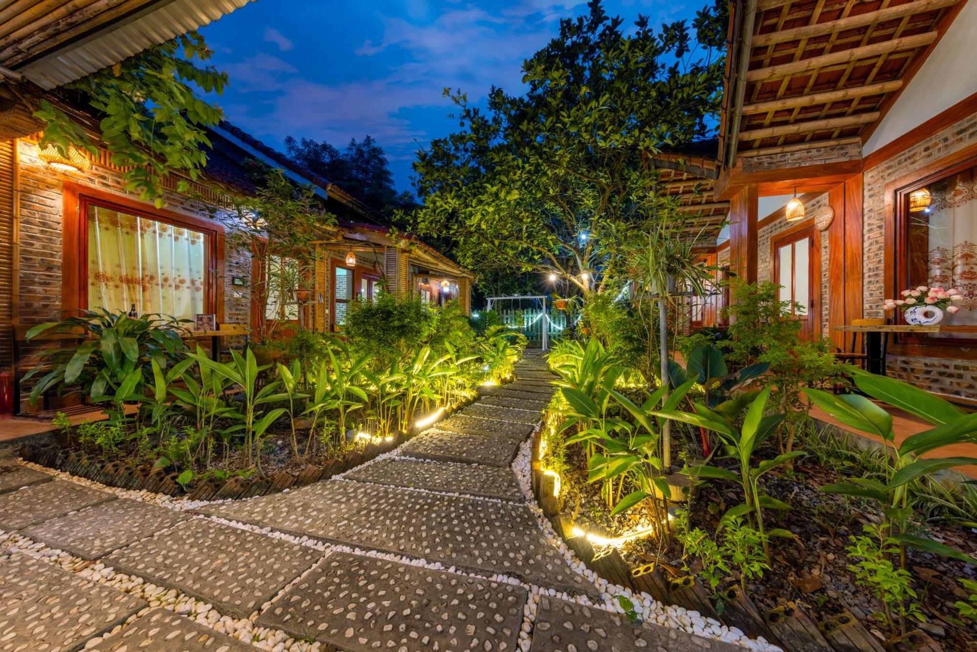 Tam Coc Moonlight Bungalow Van Lam Exteriör bild